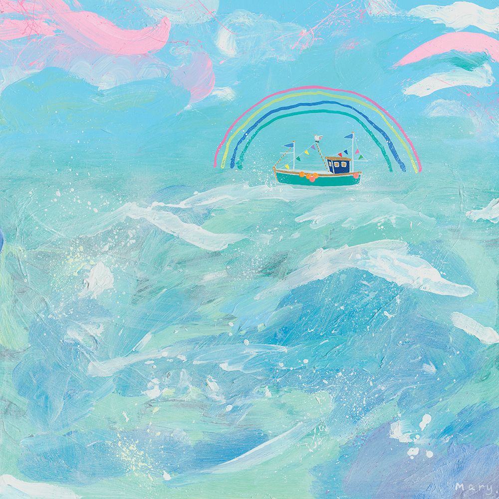 Fishing Boat art print by Mary Donald for $57.95 CAD