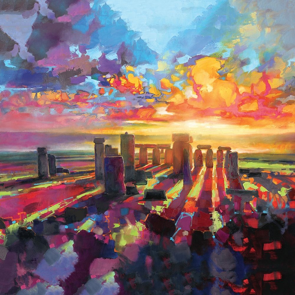 Stonehenge Equinox art print by Scott Naismith for $57.95 CAD