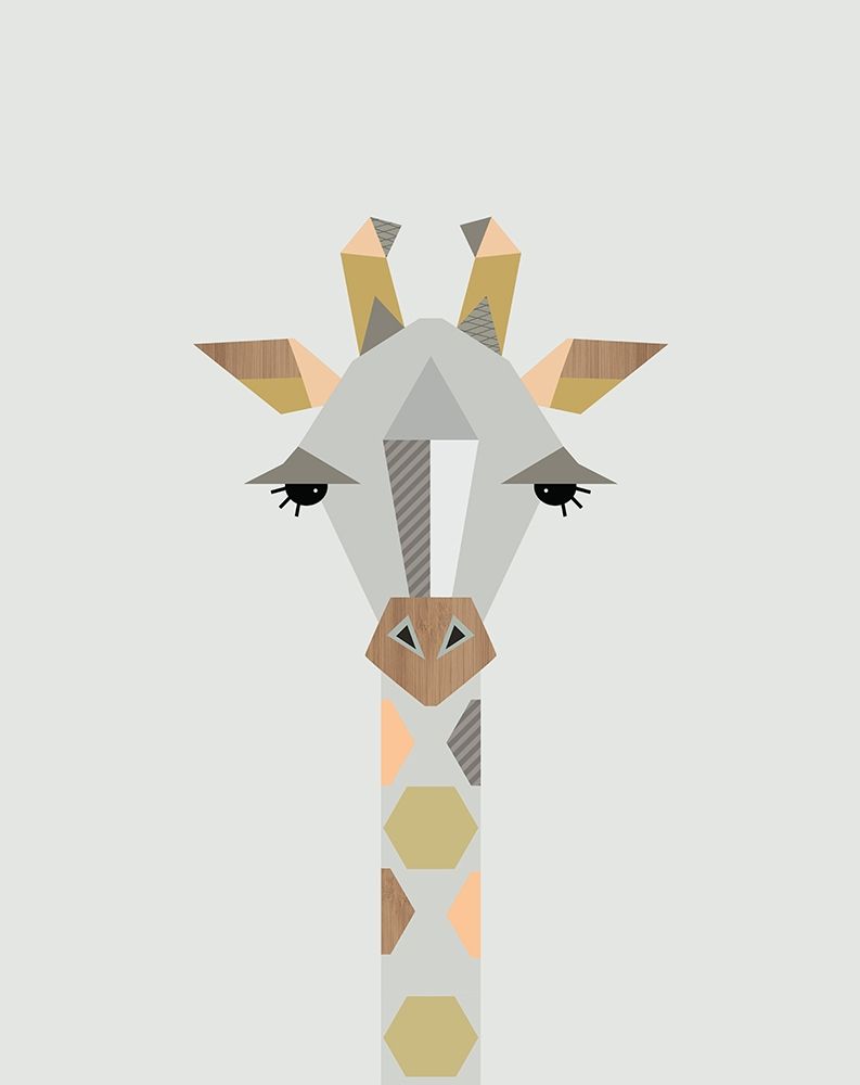 Giraffe art print by Little Design Haus for $57.95 CAD