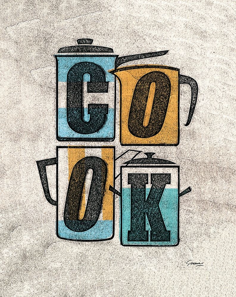Cook art print by Barry Goodman for $57.95 CAD
