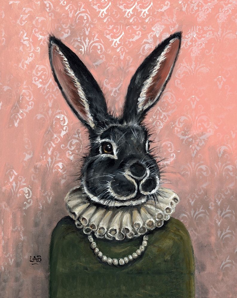 Lady Bunnikins art print by Louise Brown for $57.95 CAD