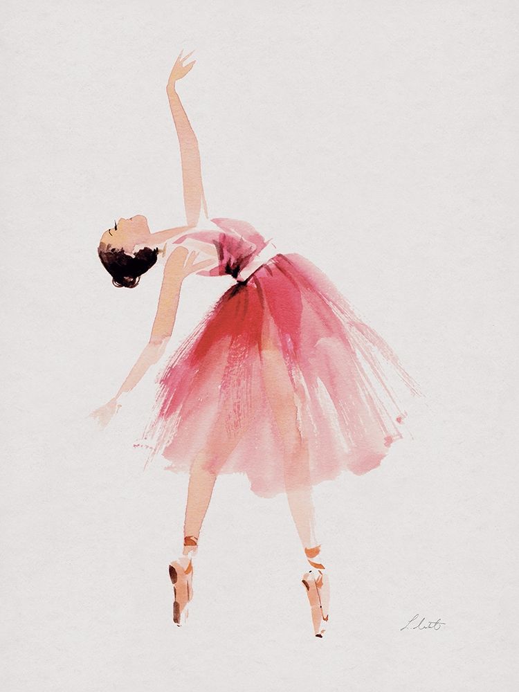 Ballerina I art print by Louise Nisbet for $57.95 CAD