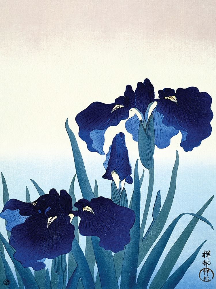 Iris Flowers art print by Ohara Koson for $57.95 CAD