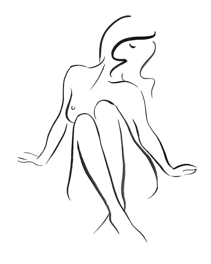 In Pose art print by Louise Nisbet for $57.95 CAD