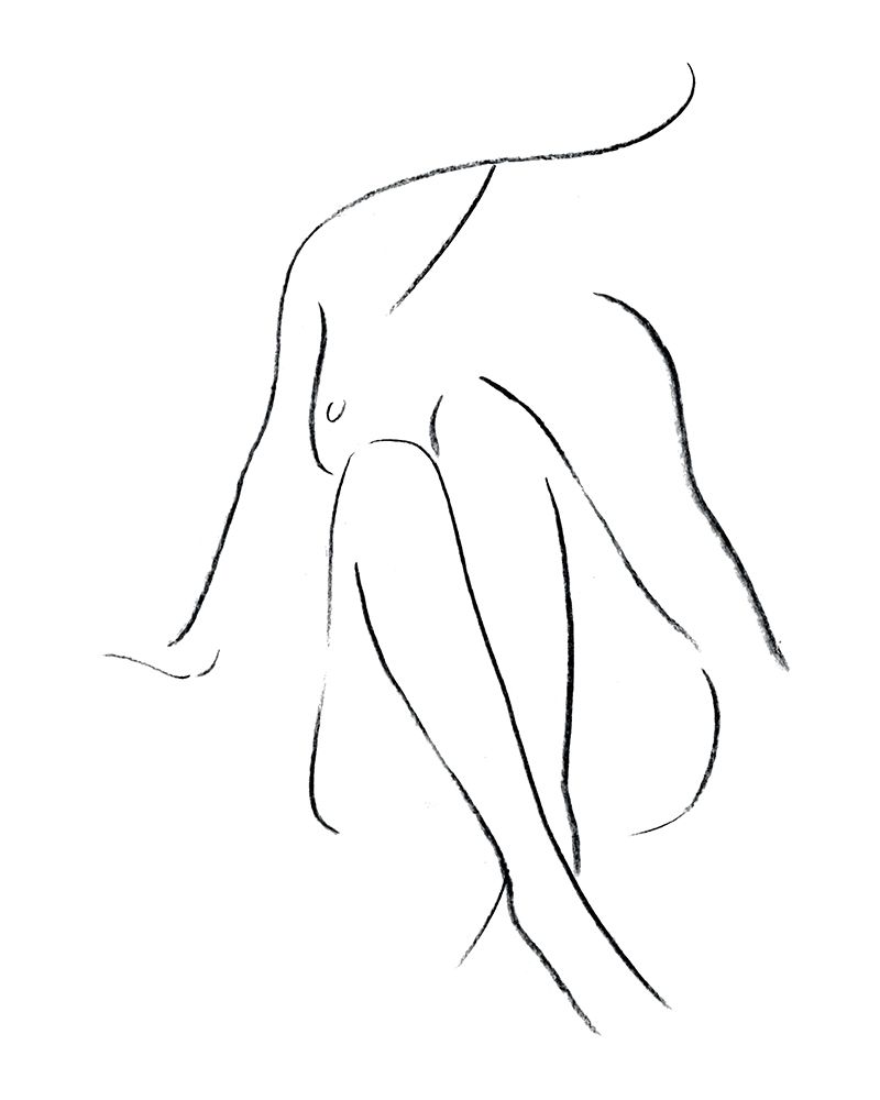 Seated art print by Louise Nisbet for $57.95 CAD