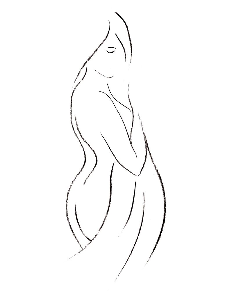 Standing art print by Louise Nisbet for $57.95 CAD