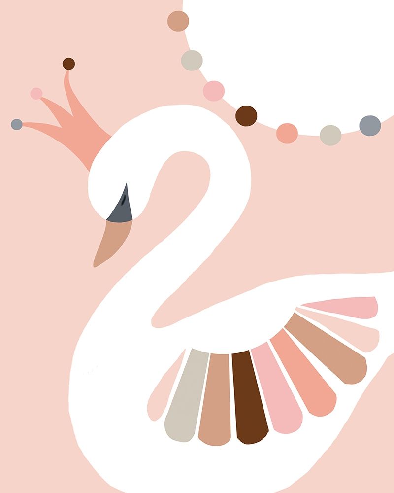 Swan art print by Summer Thornton for $57.95 CAD