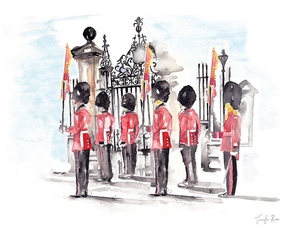 London Guards art print by Jennifer Rose for $57.95 CAD