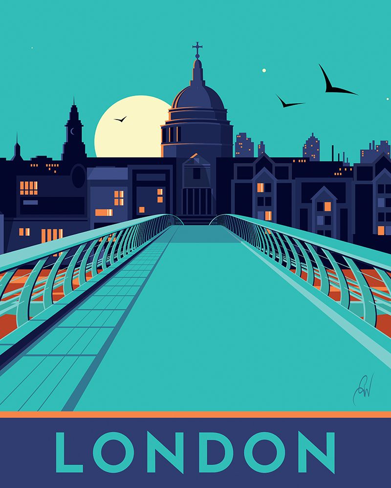London St Pauls art print by Georgina Westley for $57.95 CAD