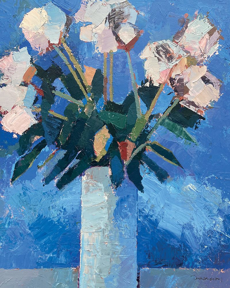 Summer Peonies art print by Paul Donaghy for $57.95 CAD