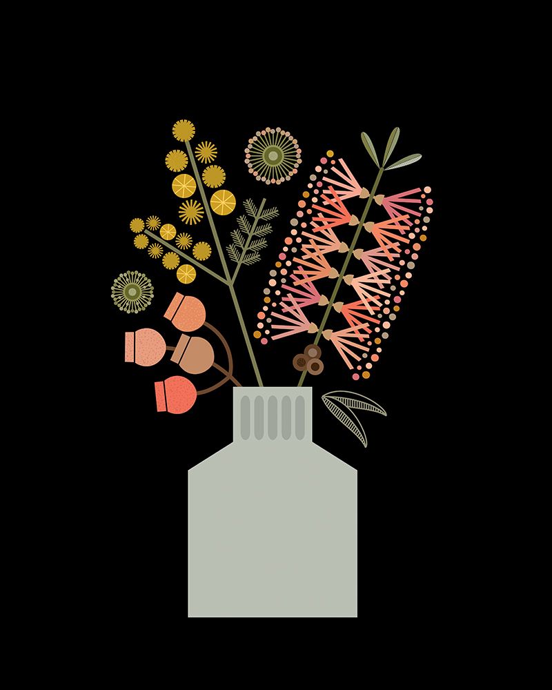 Bottlebrush in Vase art print by Lyndy Hants for $57.95 CAD