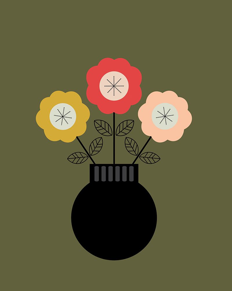 Little Black Vase art print by Lyndy Hants for $57.95 CAD