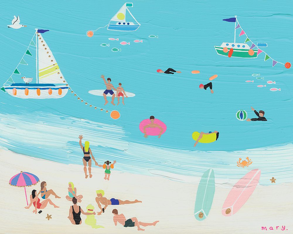 Sunshine Cove art print by Mary Donald for $57.95 CAD