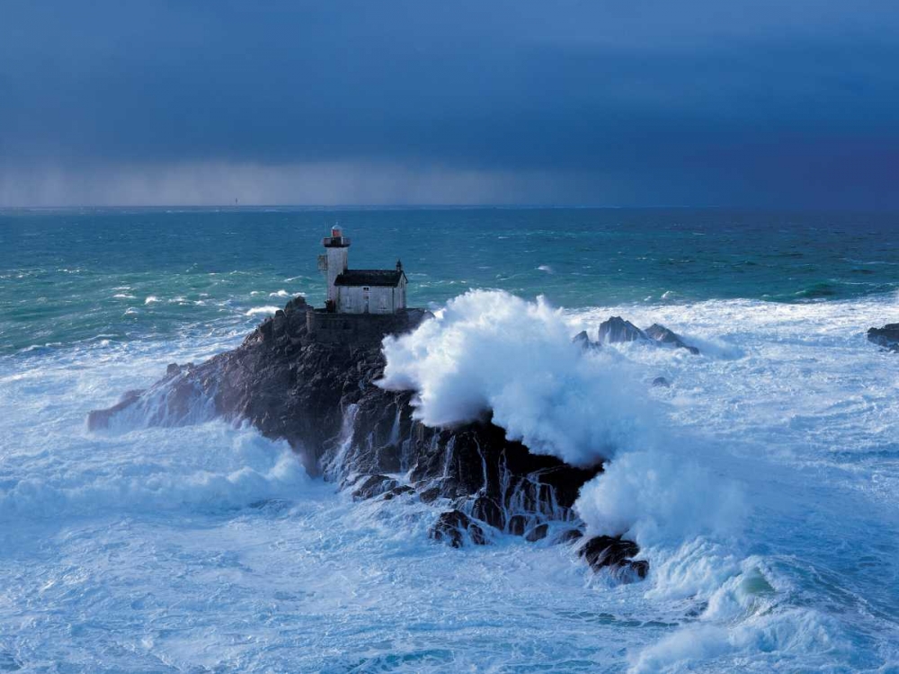 Phare De Tevennec, Bretagne art print by Jean Guichard for $57.95 CAD