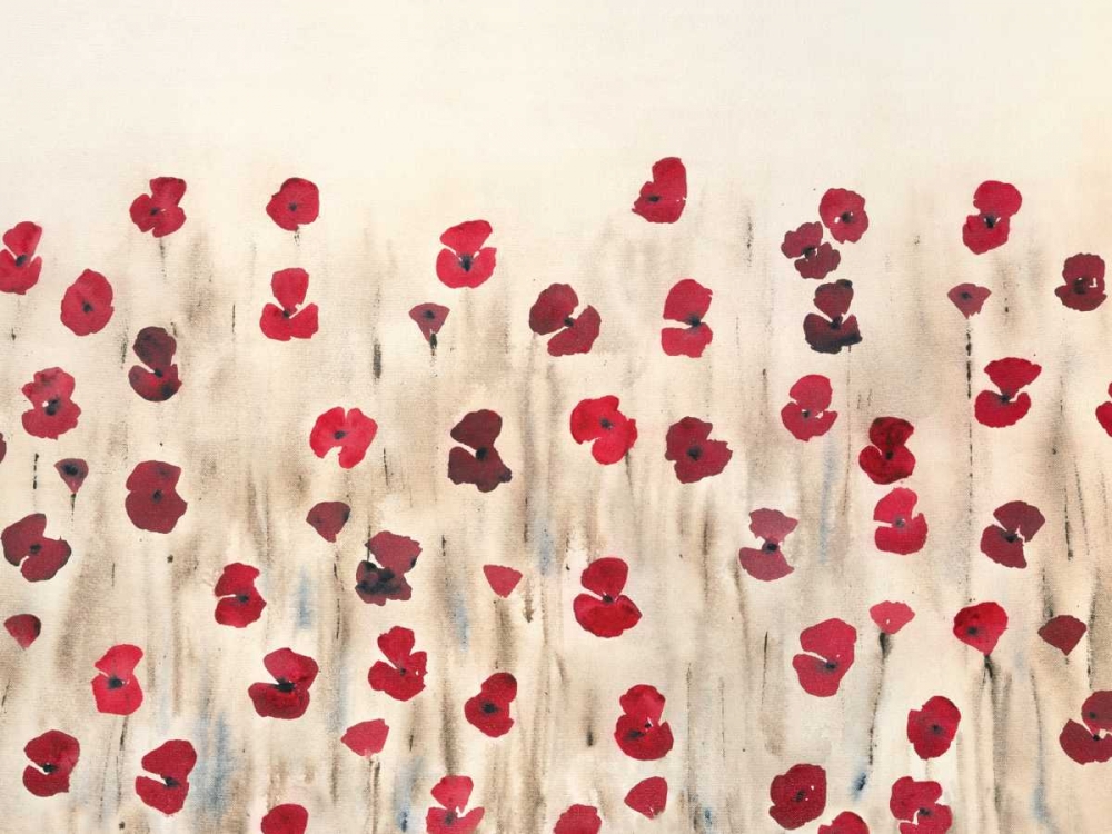 Poppy Profusion art print by Simon Fairless for $57.95 CAD