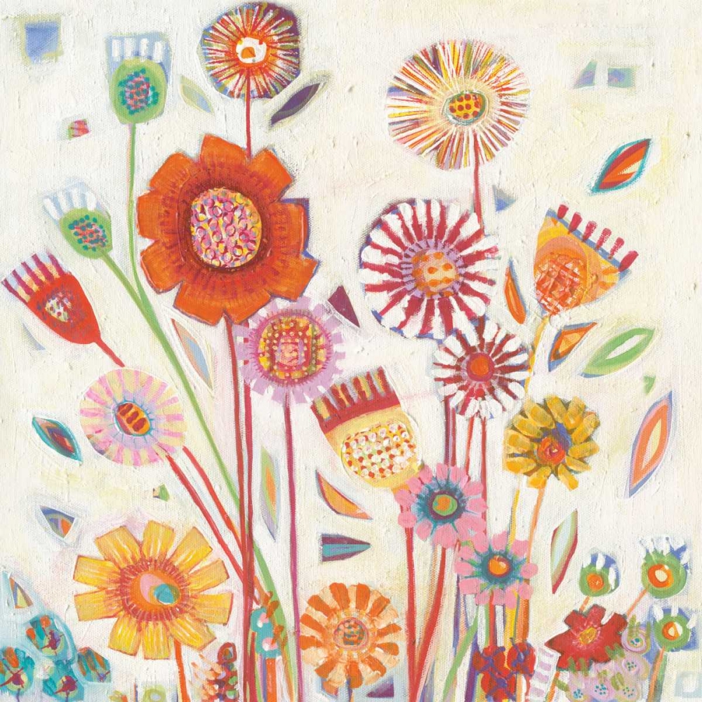 Summer Blooms art print by Shyama Ruffell for $57.95 CAD