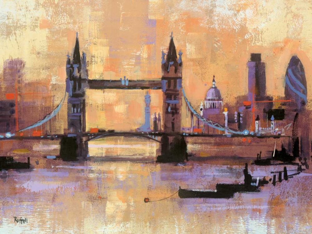 Tower Bridge, London art print by Colin Ruffell for $57.95 CAD