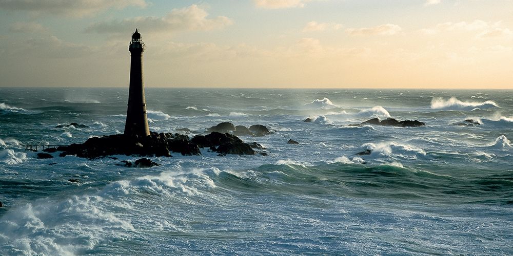 Phare De Skerryvore, Scotland art print by Jean Guichard for $57.95 CAD
