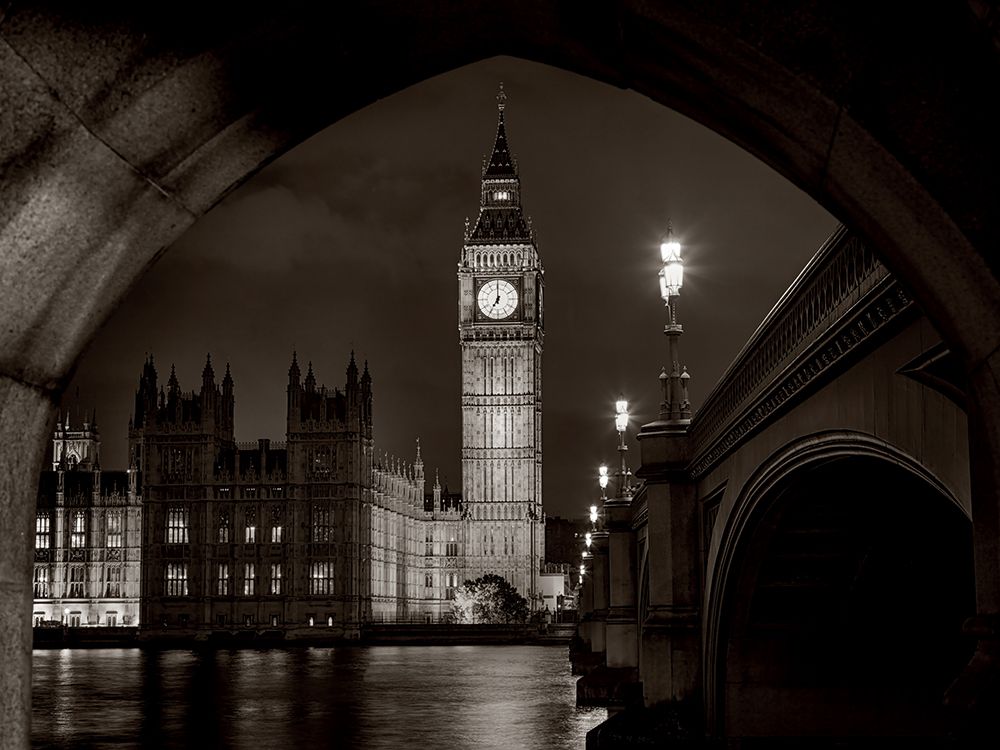 Darkness Falls, London art print by Rod Edwards for $57.95 CAD