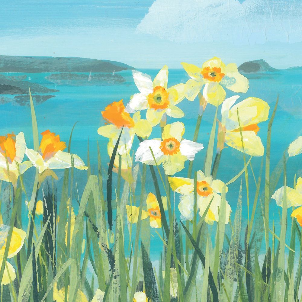 Coastal Spring art print by Claire Henley for $57.95 CAD