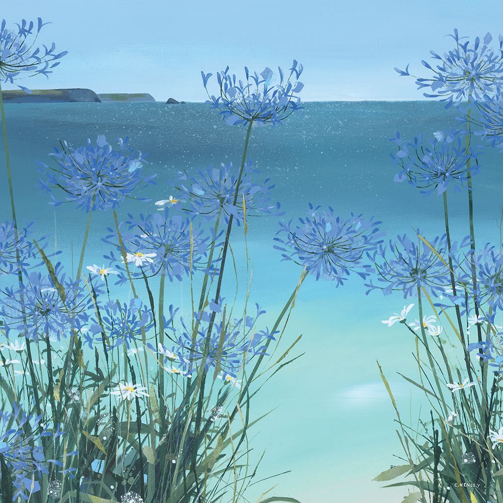 Summer View Of Gull Rock art print by Claire Henley for $57.95 CAD