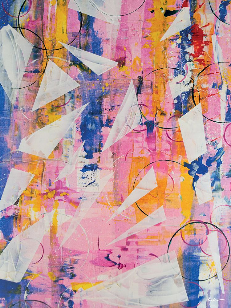 Dancing Rainbow art print by Anna Bernad for $57.95 CAD