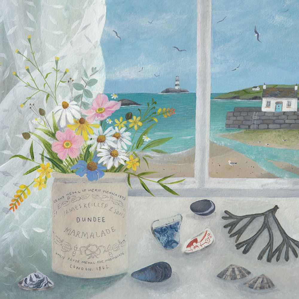 Beach Treasures art print by Julia Crossland for $57.95 CAD