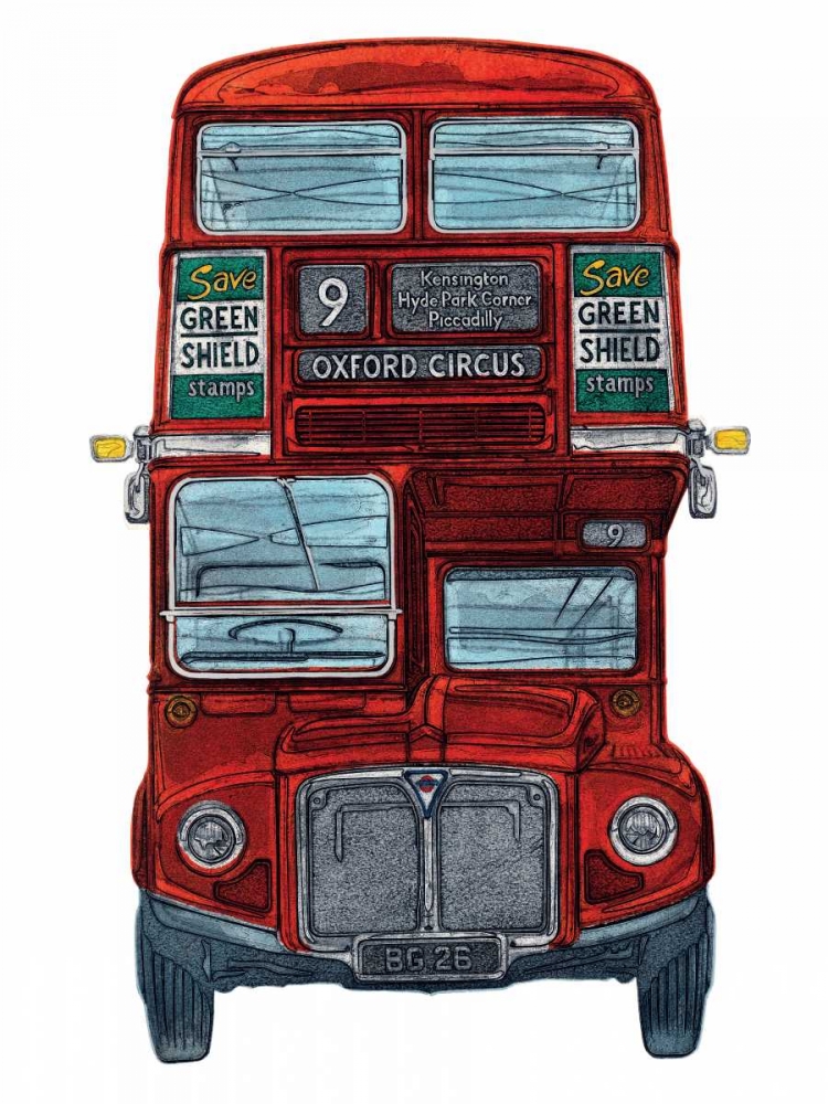 Routemaster art print by Barry Goodman for $57.95 CAD