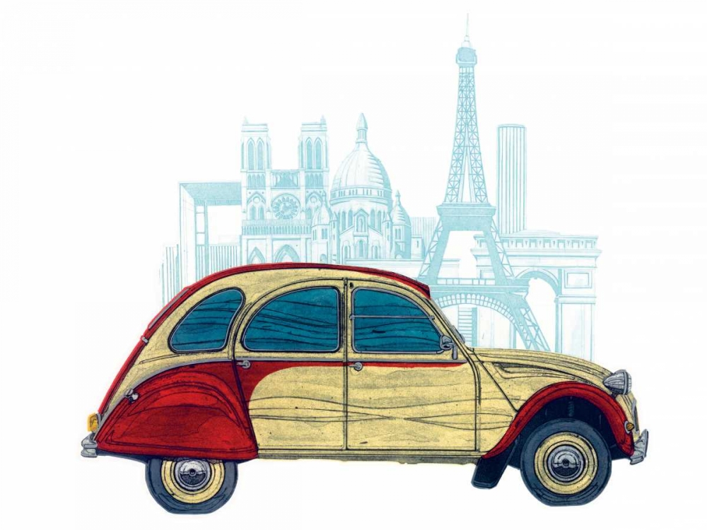CV Paris art print by Barry Goodman for $57.95 CAD