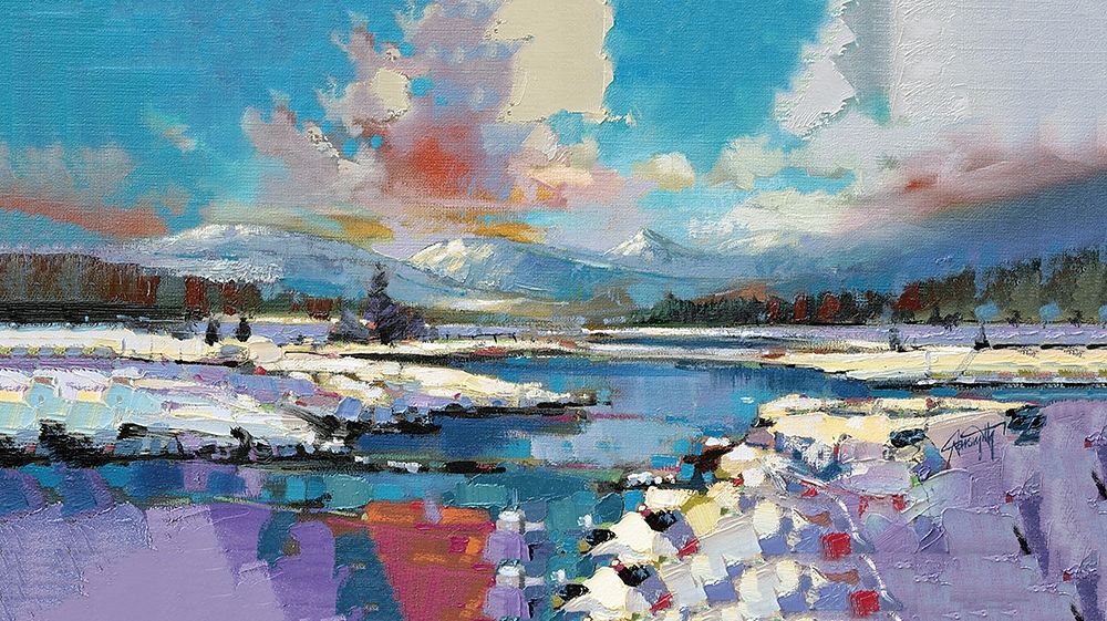 Glen Spean Snow art print by Scott Naismith for $57.95 CAD