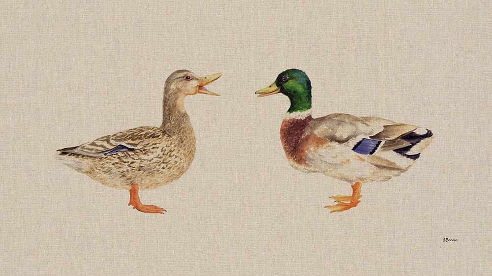 Rosie and Bertie art print by Jane Bannon for $57.95 CAD