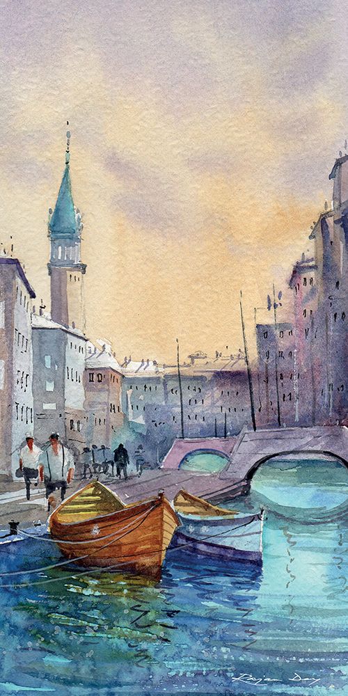Venice - Different Aspect art print by Rajan Dey for $57.95 CAD