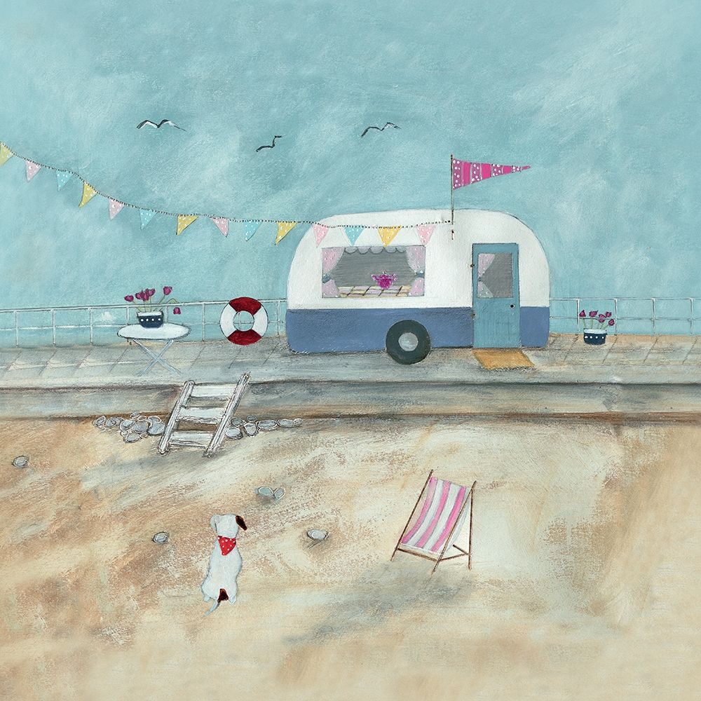 A Weekend at the Seaside art print by Louise OHara for $57.95 CAD