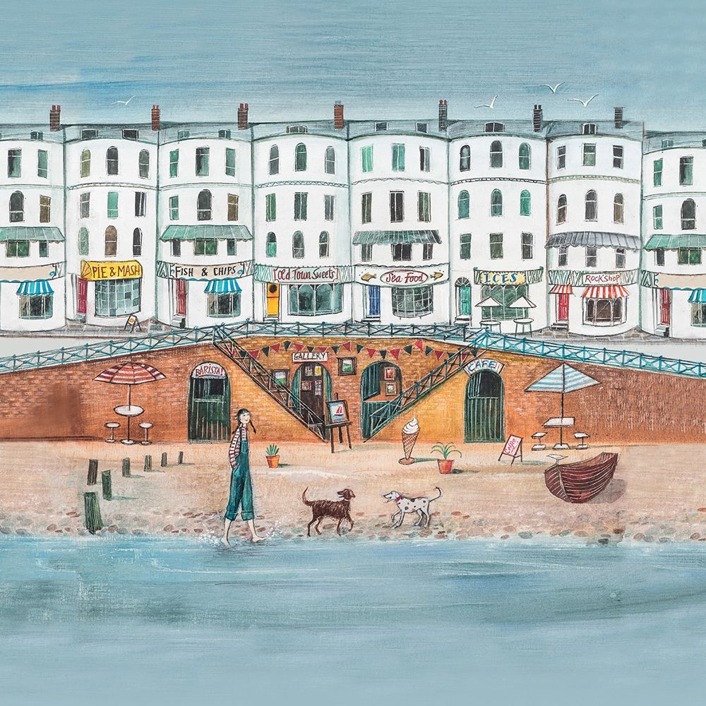 Fishing Quarter art print by Joe Ramm for $57.95 CAD