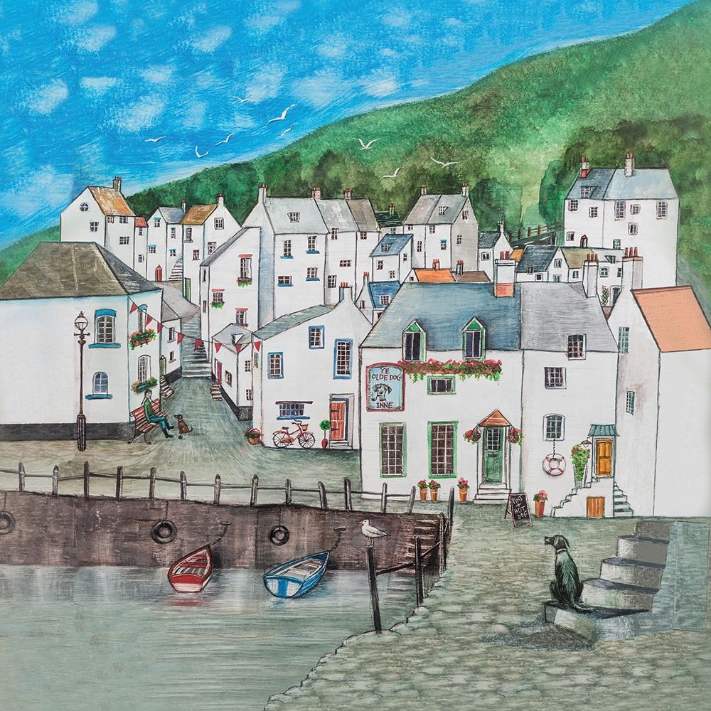 Olde Dog Inne art print by Joe Ramm for $57.95 CAD