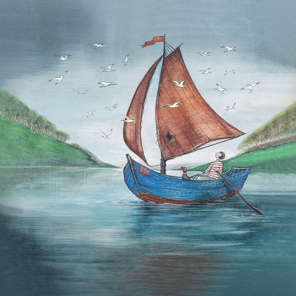 Sea Dog art print by Joe Ramm for $57.95 CAD