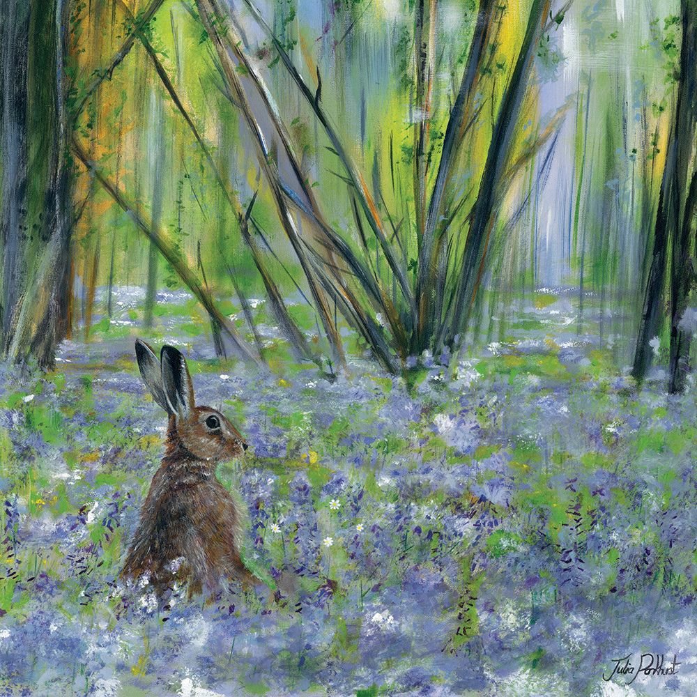 Spring Hare art print by Julia Pankhurst for $57.95 CAD