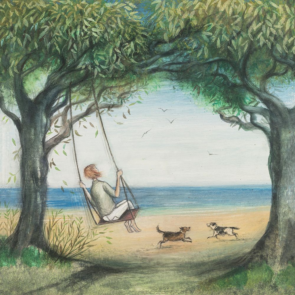 Up In The Air So Blue art print by Joe Ramm for $57.95 CAD