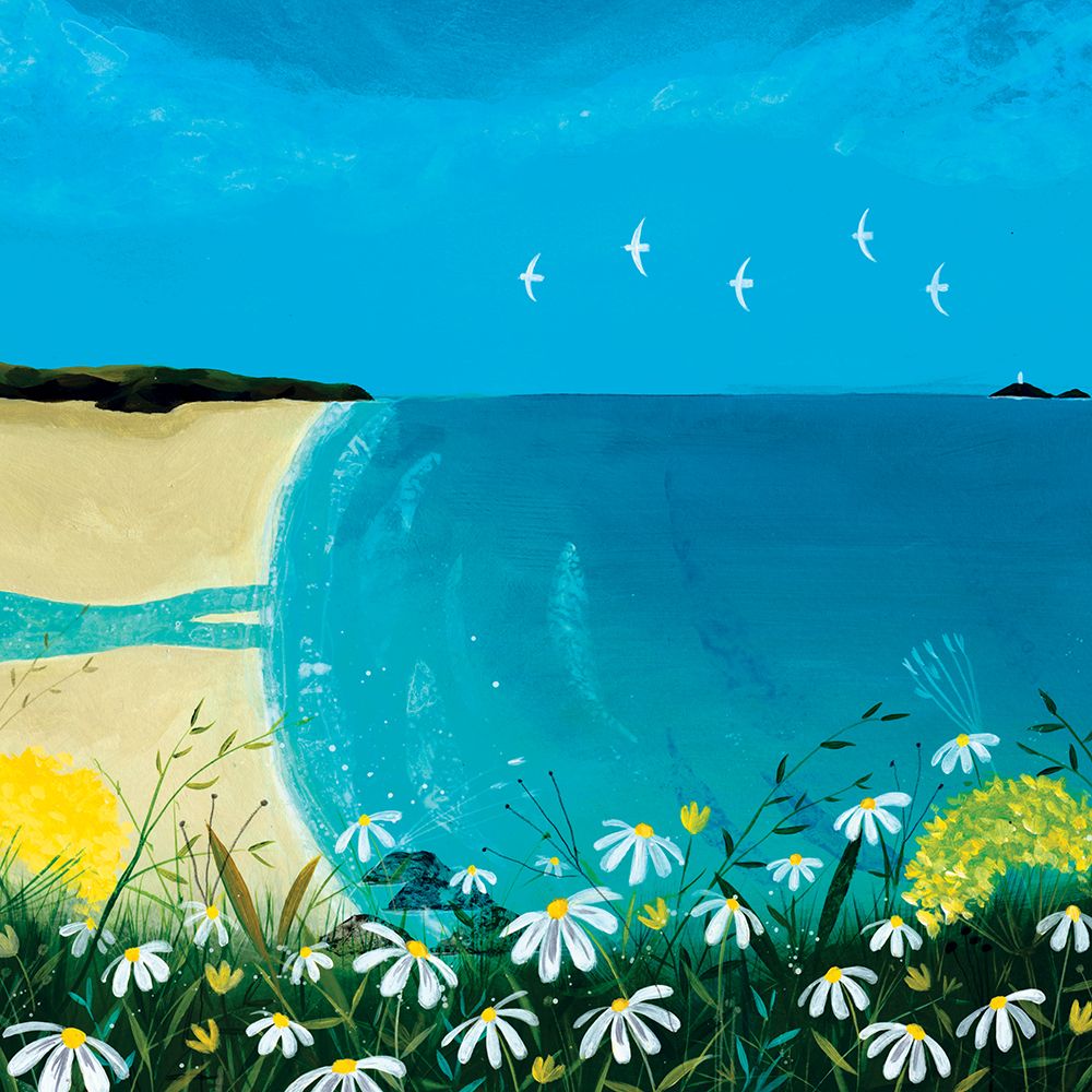 Blue Bay art print by Julia Crossland for $57.95 CAD