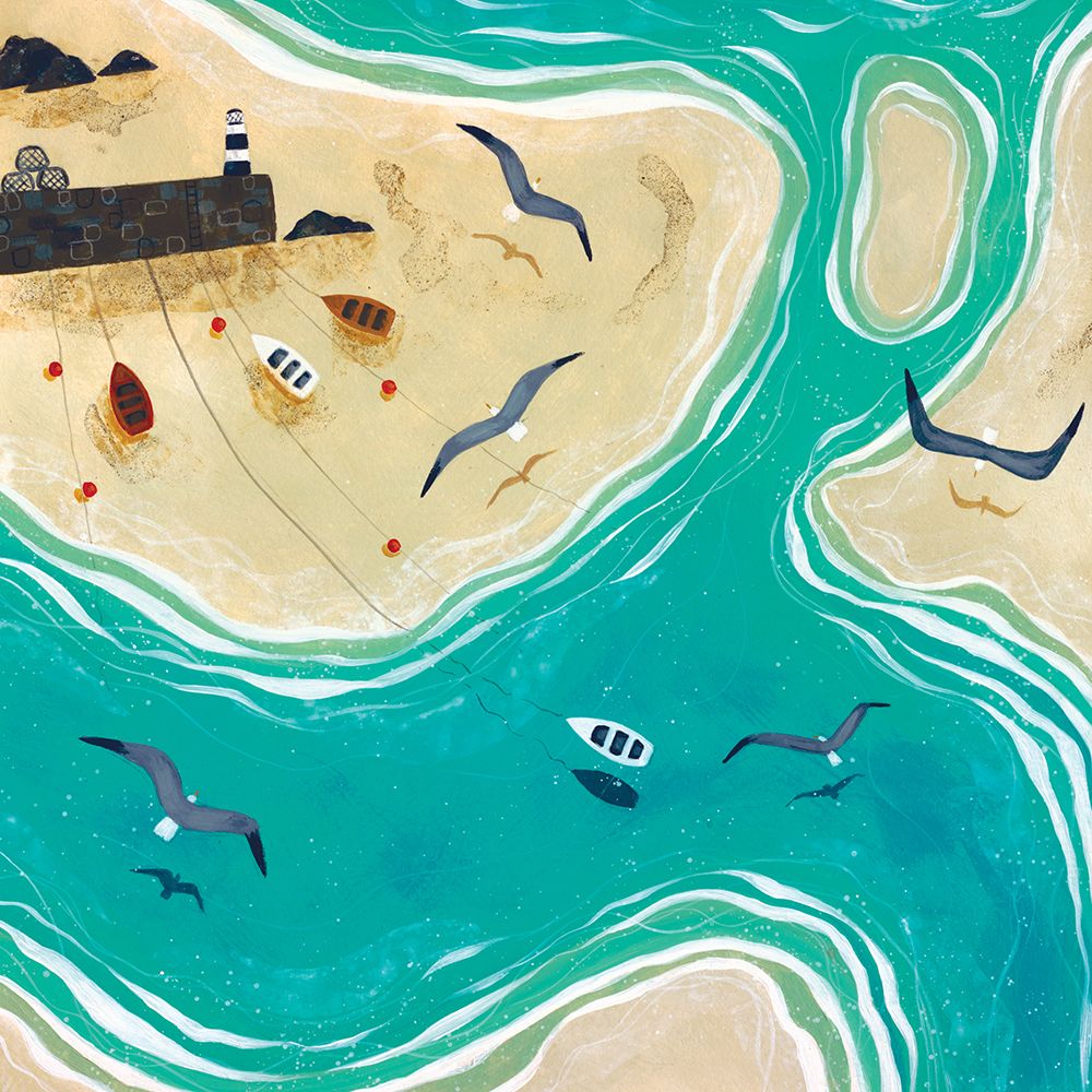 Summer Days art print by Julia Crossland for $57.95 CAD