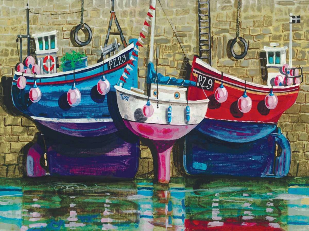 Tipsy By The Sea art print by Jeremy Thompson for $57.95 CAD