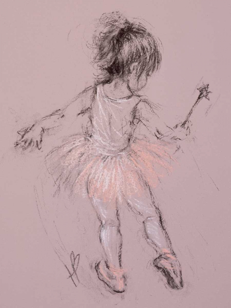 Little Ballerina I art print by Hazel Bowman for $57.95 CAD