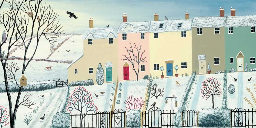 Winter Row art print by Jo Grundy for $57.95 CAD