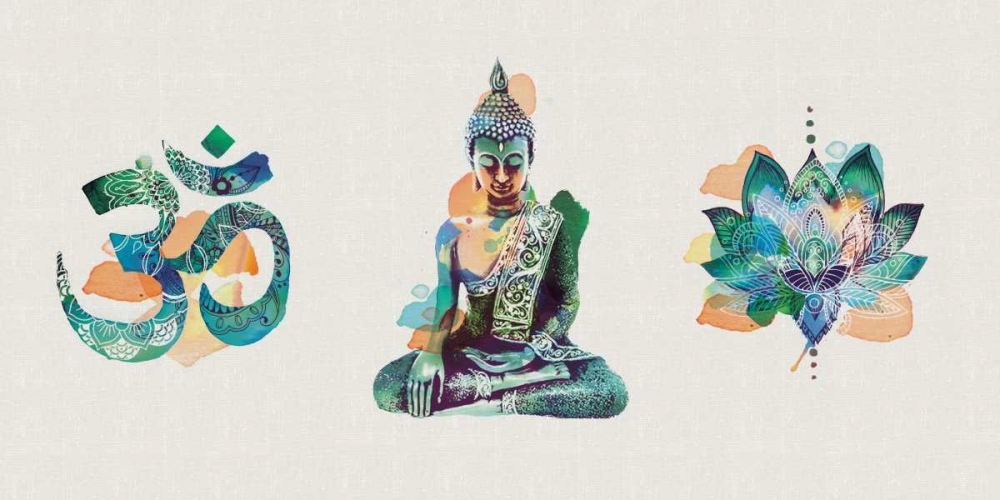 Yoga Triptych art print by Summer Thornton for $57.95 CAD