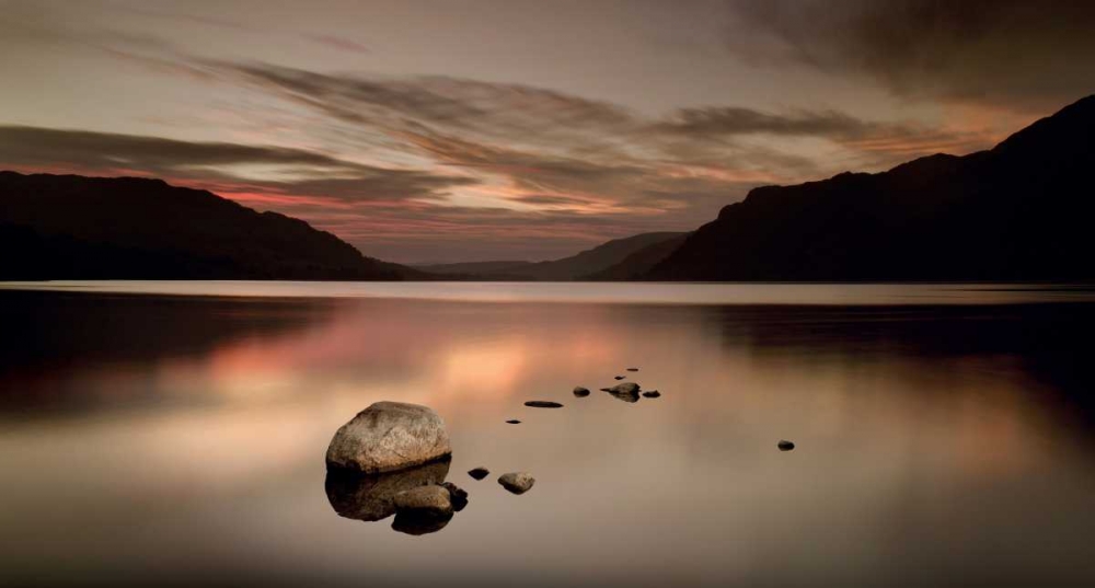 Ullswater Rocks art print by Ian Winstanley for $57.95 CAD