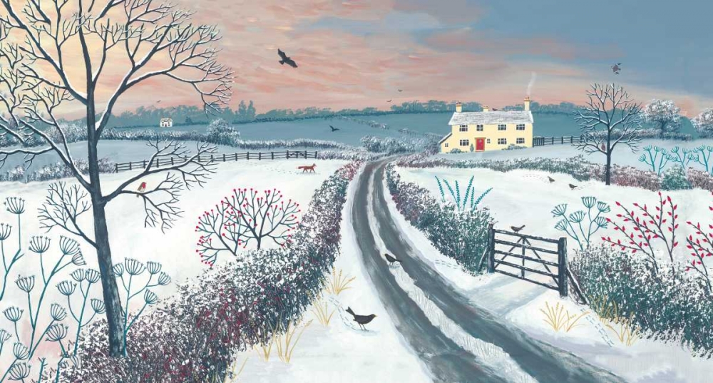 Coming Home for Winter art print by Jo Grundy for $57.95 CAD
