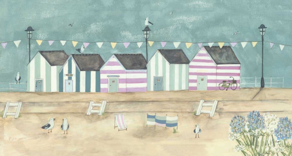 Along the Promenade art print by Louise Ohara for $57.95 CAD