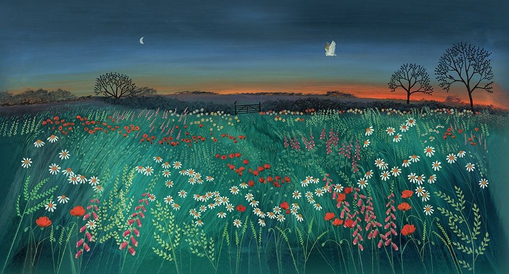 Twilight Meadow art print by Jo Grundy for $57.95 CAD