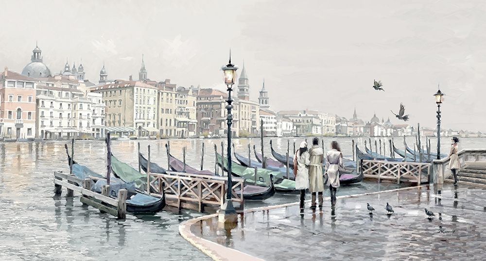 Quayside, Venice art print by Richard Macneil for $57.95 CAD