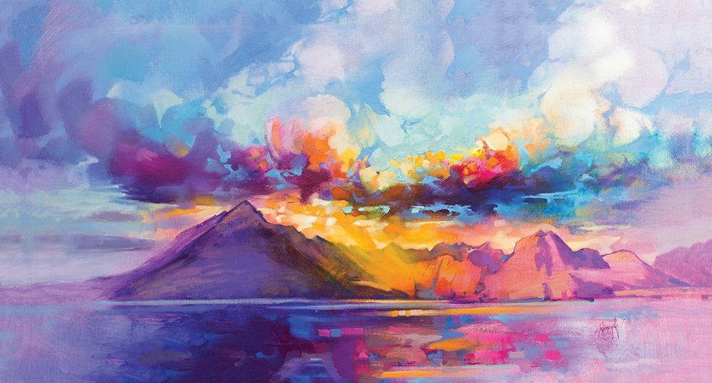 Cuillins Ridge art print by Scott Naismith for $57.95 CAD